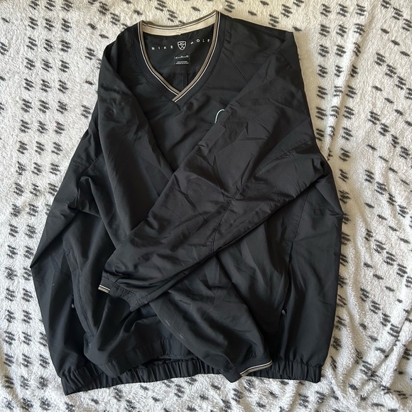Used XL Black Nike Golf Nylon Pullover for Isilon Systems - Picture 2 of 5